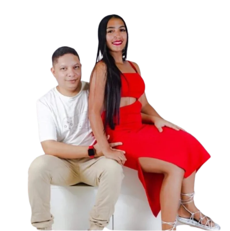 Cleiton e Rayane juntos